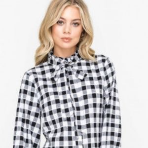 Checkered Blouse